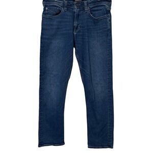 Revtown Sharp Mid Wash Slim Fit Stretch Jeans Mens 33 x 30